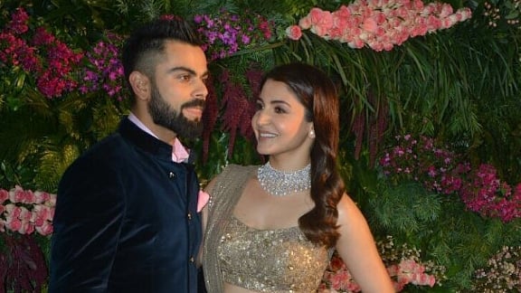 Virat and Anushka at their second reception in Mumbai.