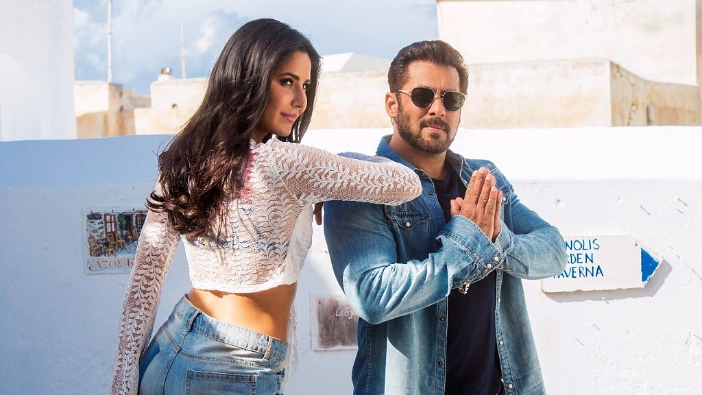 <p>Salman Khan and Katrina Kaif in <i>Tiger Zinda Hai.</i></p>