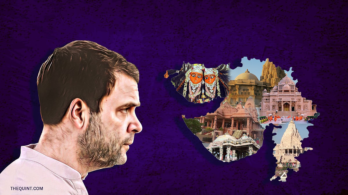 Targeting Rahul Gandhi for visiting the Somnath Temple reflects BJP’s insecurities with respect to hindu vote bank.