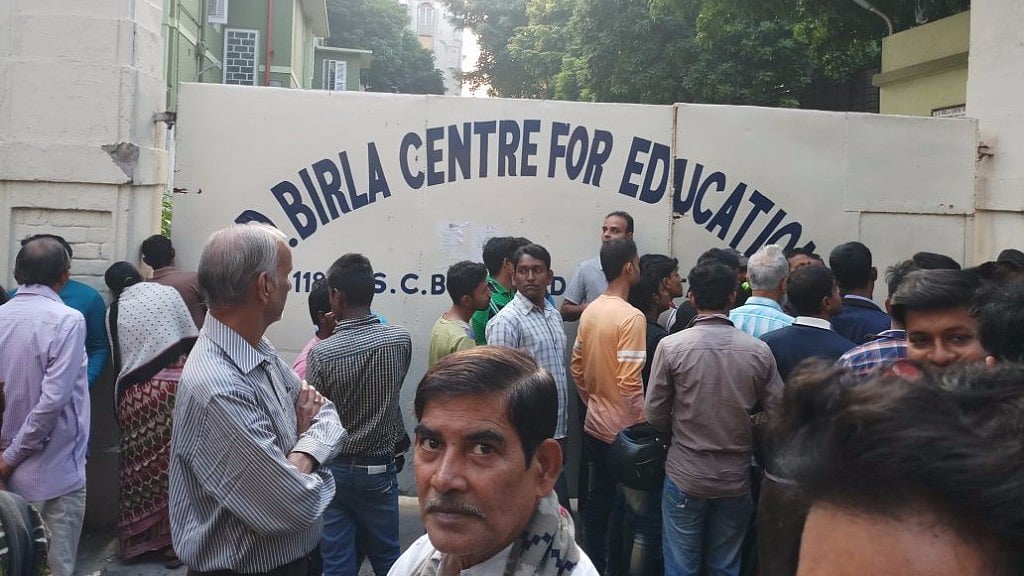 Parents staged protests in front of the school, where a 4-year-old girl was allegedly sexually assaulted by two teachers.
