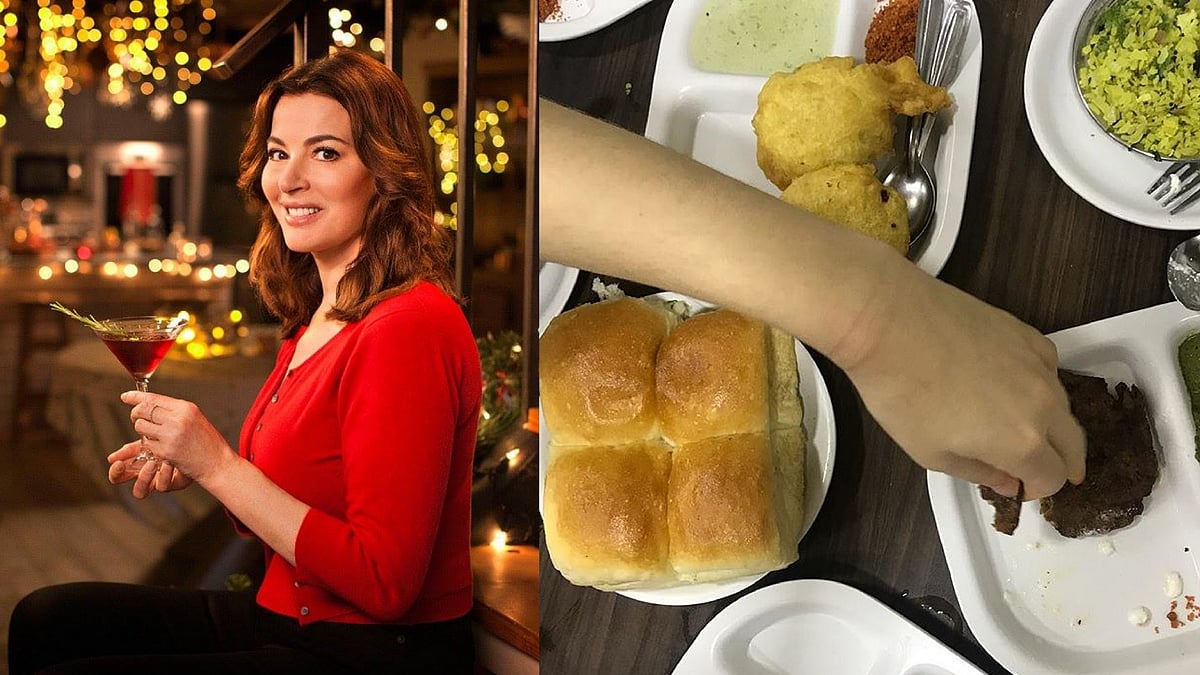 Nigella Lawson on a food trail in Mumbai.&nbsp;