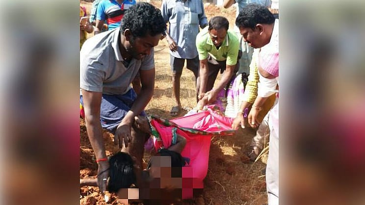 The investigating officer said that the attack was the result of a small land dispute.
