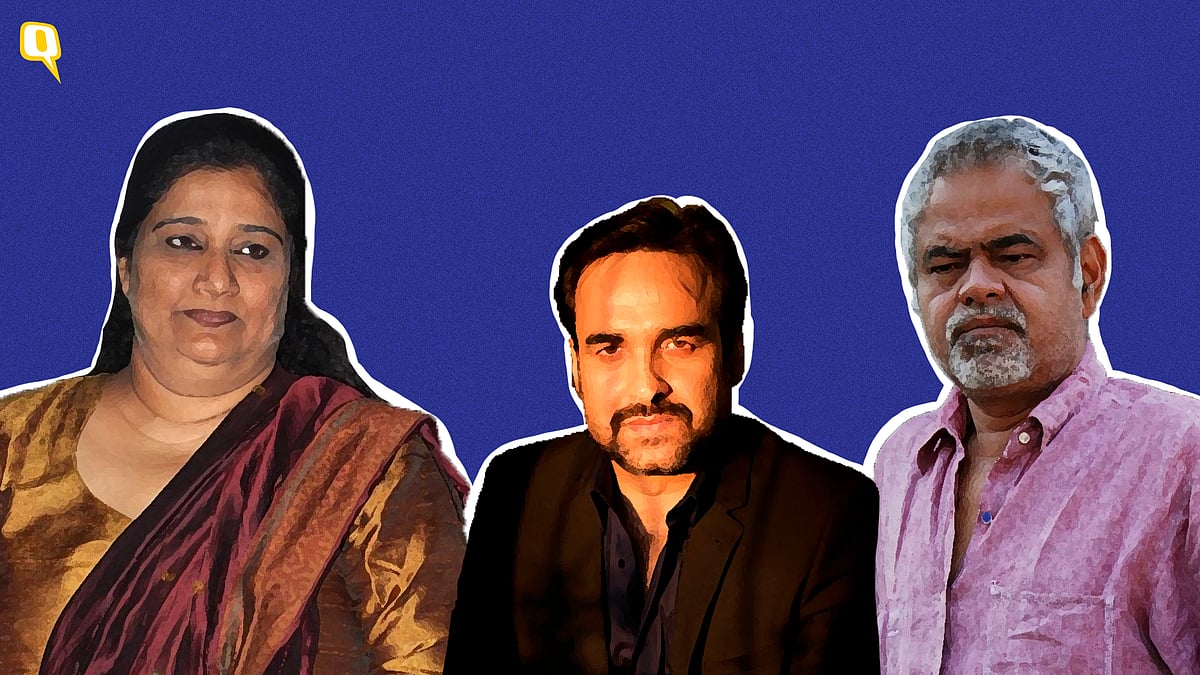 Seema Pahwa (left), Pankaj Tripathi (centre), Sanjay Mishra (right) impressed the audiences with their power-packed performances in 2017. 
