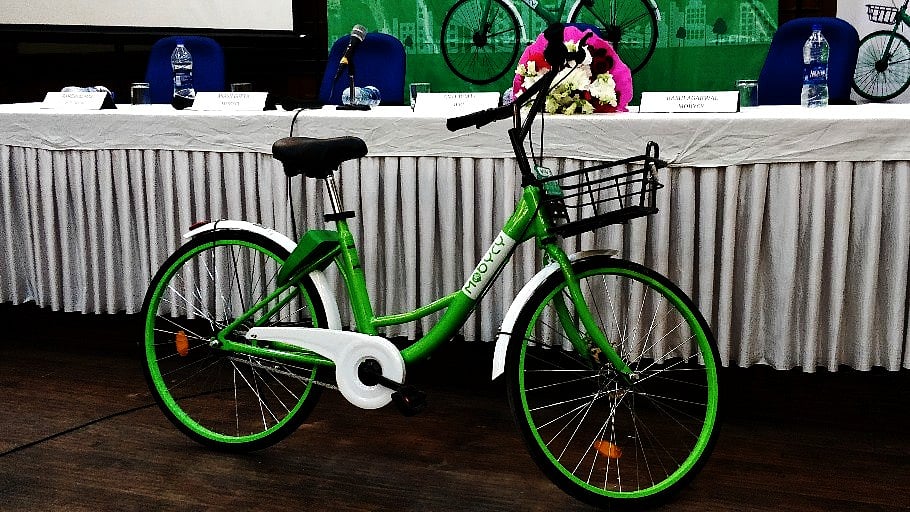 Mobycy is starting the docked bike-sharing model in Delhi. 