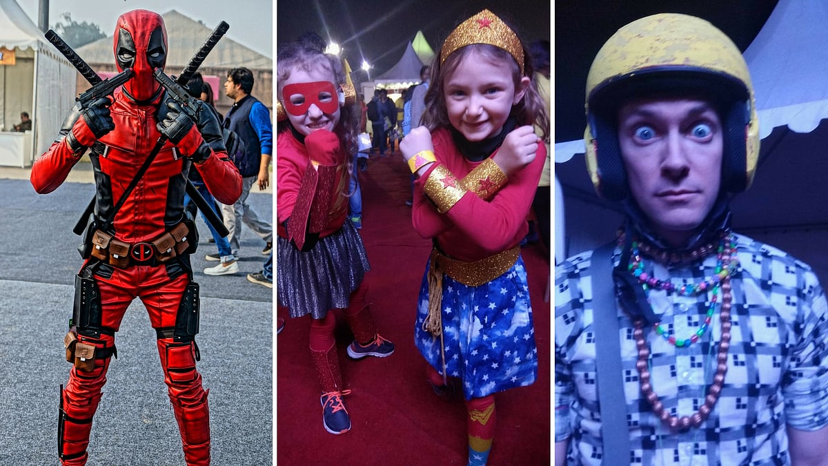 Delhi Comic Con day 1 was a tasteful blend of desi with videsi.
