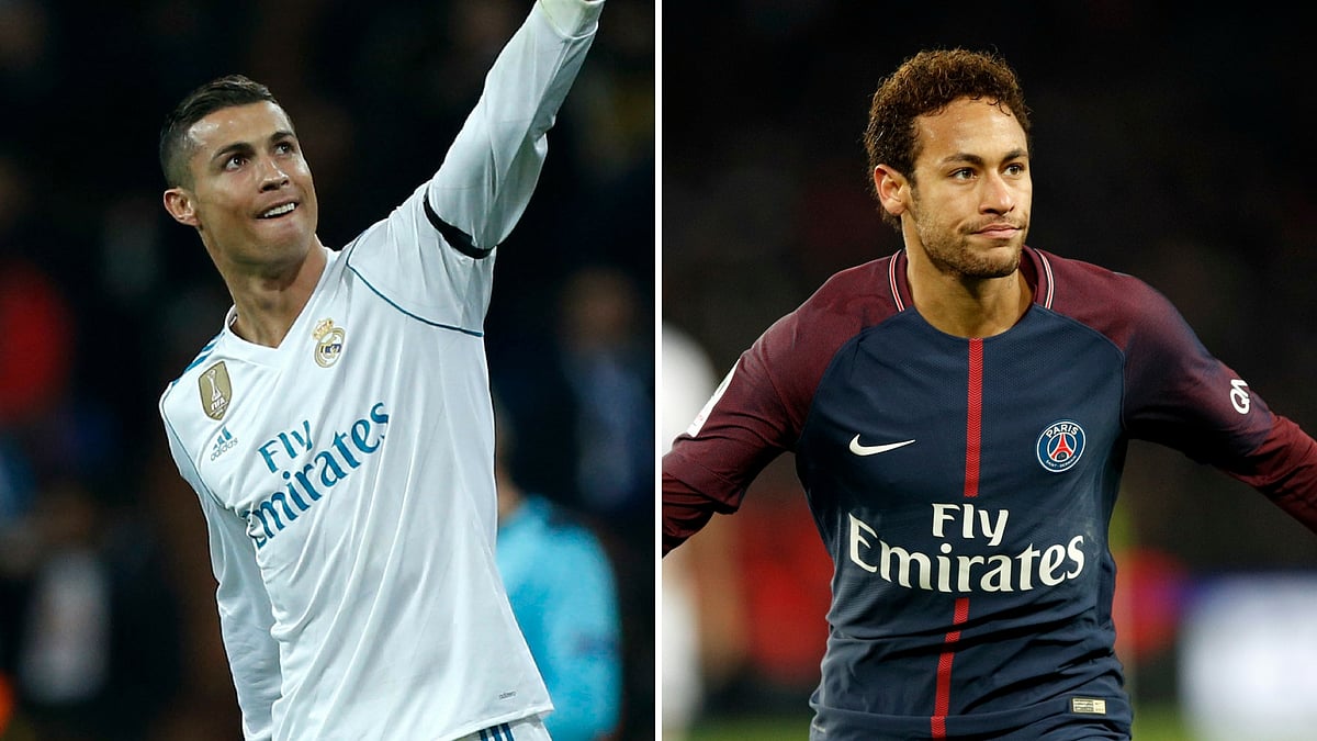 Real Madrid take on PSG in the Champions League Last 16. 