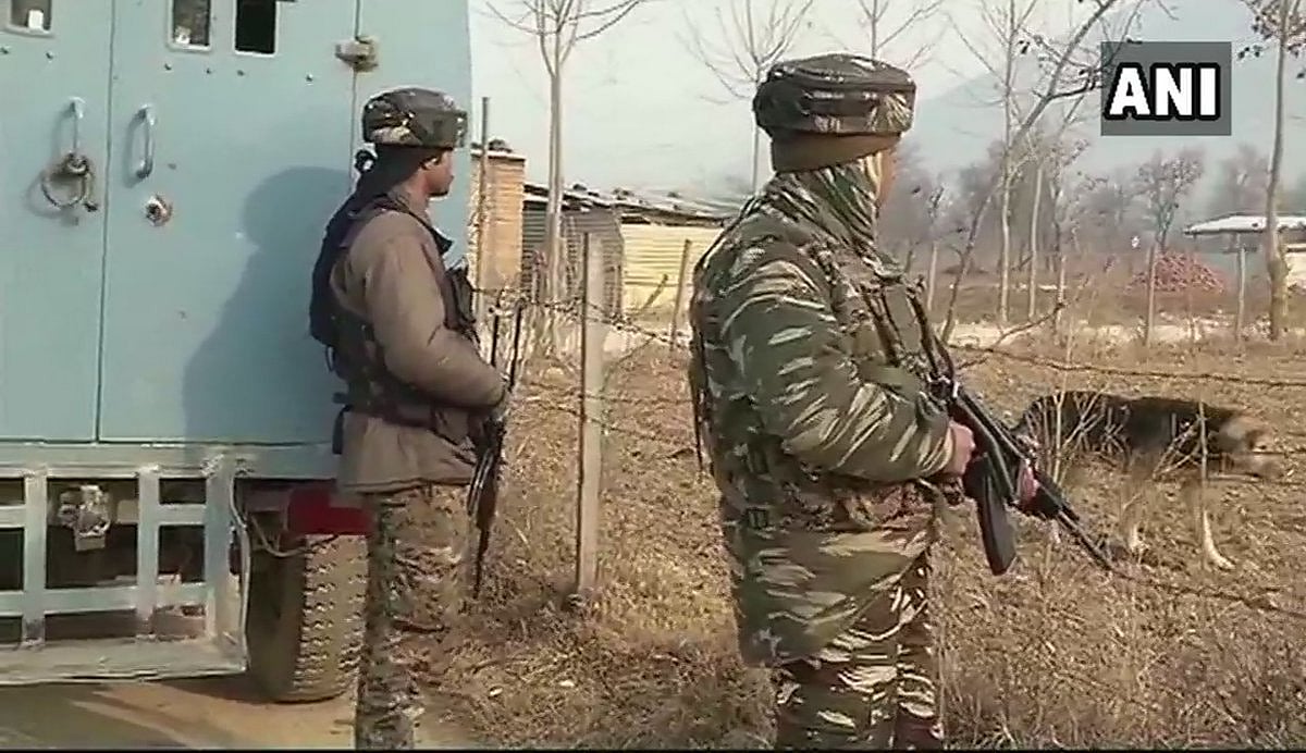 Visuals from the CRPF camp in Pulwama. Image used for representational purposes.