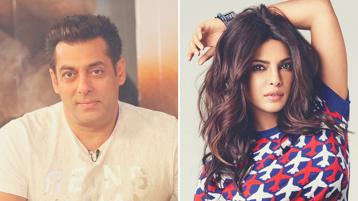 Salman Khan and Priyanka Chopra.