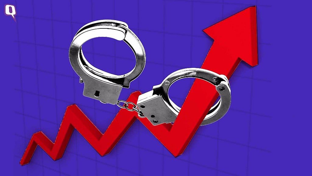 Uttar Pradesh recorded 9.5 percent of the total cases of crimes registered under the Indian Penal Code.