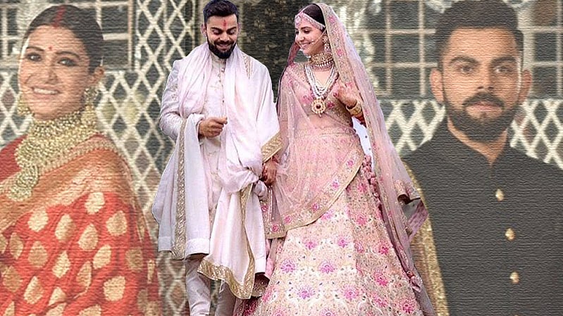 Virat and Anushka tied the knot in Delhi&nbsp;