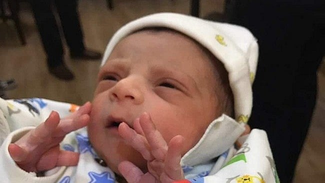 Rishika delivered a baby boy on Wednesday night.