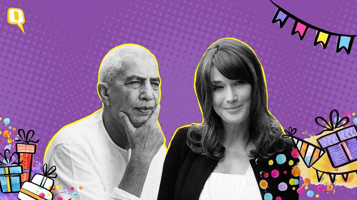 <p>Chaudhary Charan Singh and Carla Bruni.</p>