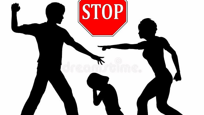 Stop violence against children.