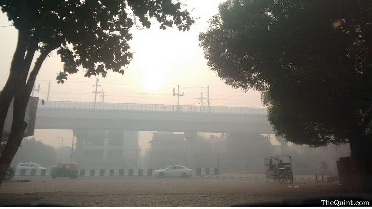 Air pollution peaks every winter from October to January.