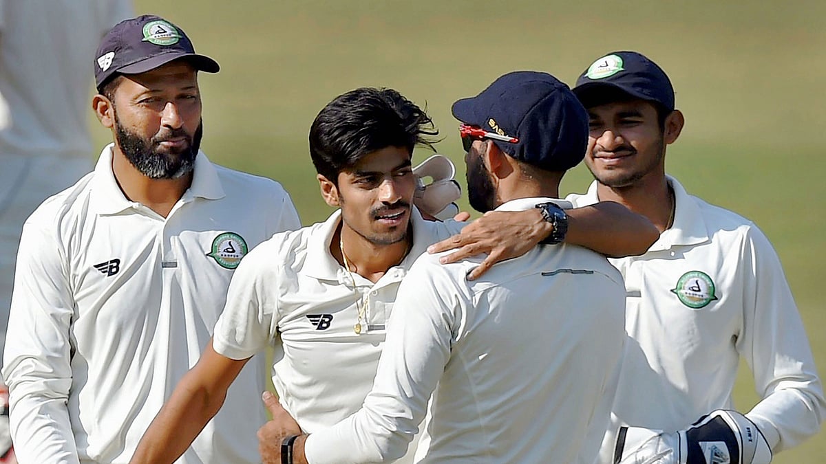 Rajneesh Gurbani scythed through Delhi’s lower-order for a rare hat-trick in the Ranji Trophy final.