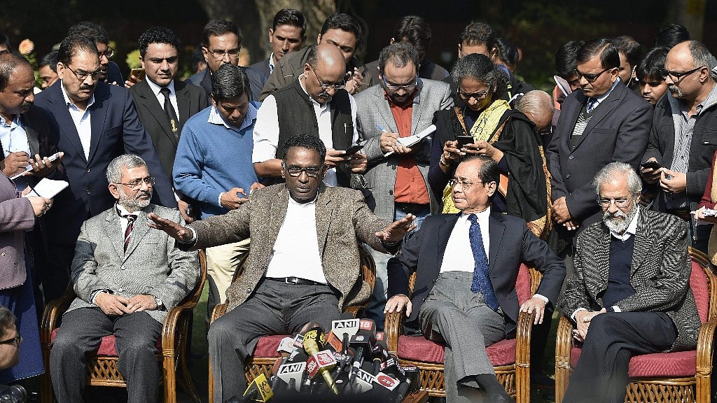 SC Justices Jasti Chelameswar, Ranjan Gogoi, Madan Lokur and Kurian Joseph appealed to the nation to preserve the independence of the judiciary on Friday. 