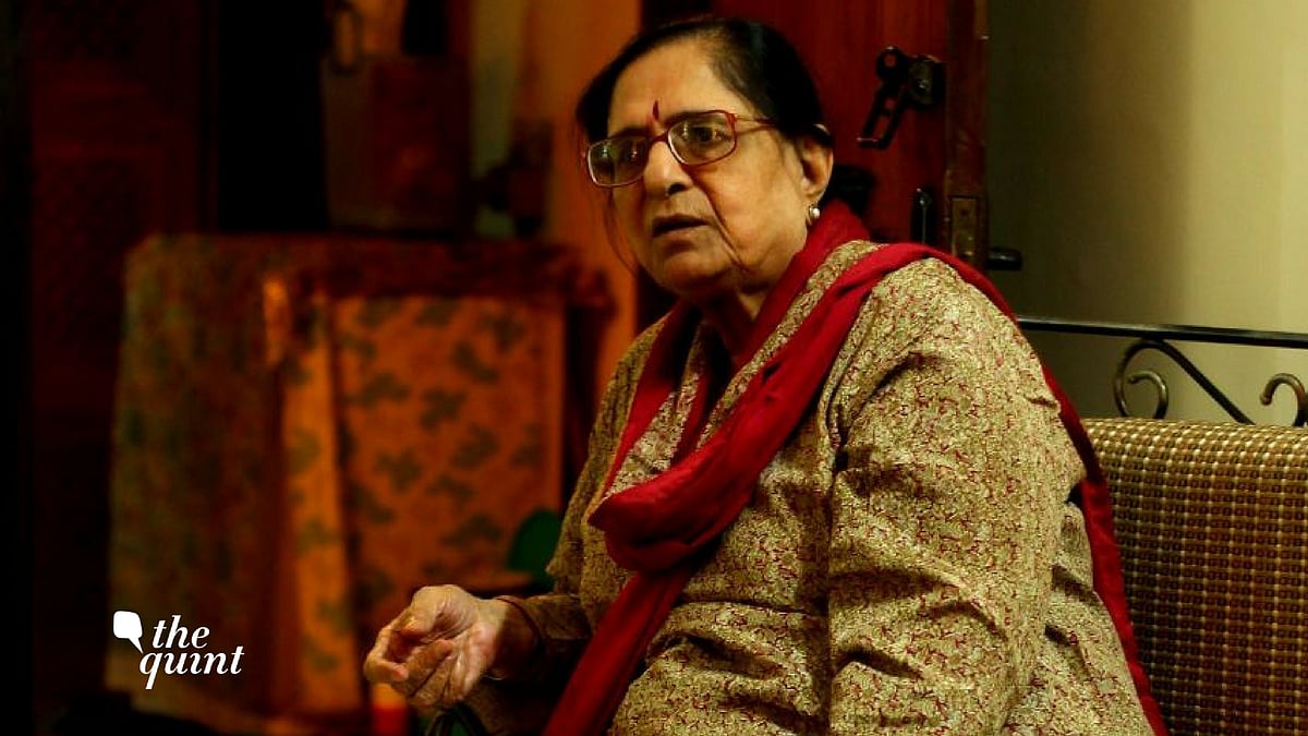 Dr Sushama Priyadarshini, retired Hindi professor.