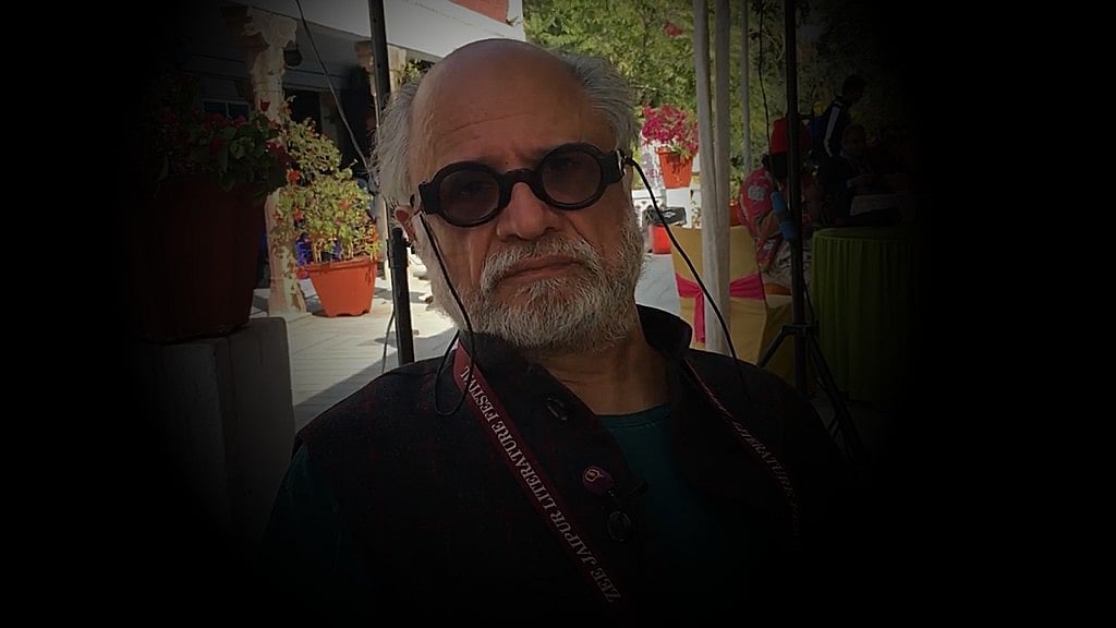 Writer and academic, Homi K Bhabha.