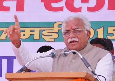 Haryana Chief Minister Manohar Lal Khattar. (File Photo: IANS)
