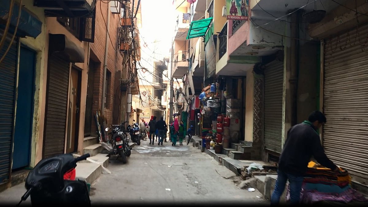 Many residents of Jasola are facing a struggle to get their ration from the Fair Price Shop.