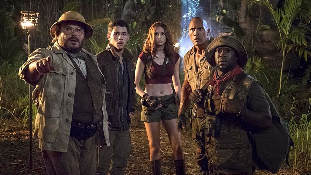 A still from <i>Jumanji: Welcome to the Jungle</i>