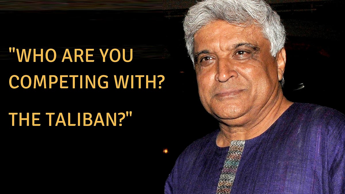 Javed Akhtar tells it like it is.