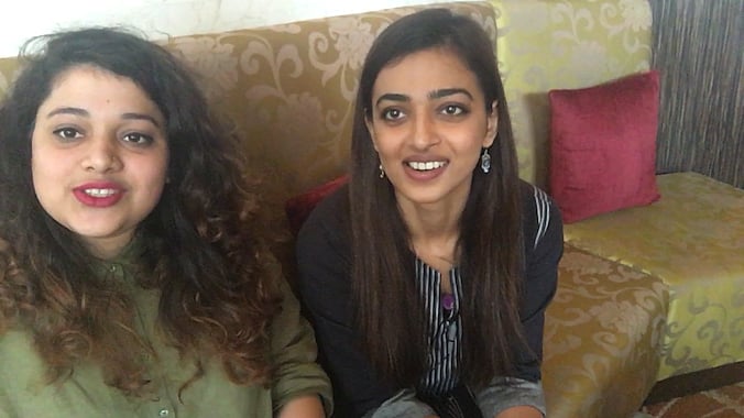 Radhika Apte on <b>The Quint</b>. 