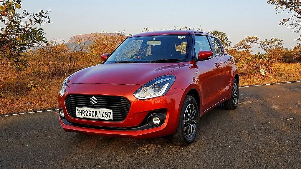 The all-new 2018 Maruti Suzuki Swift looks a lot like the Dzire upfront, but yet has its visual differences. 