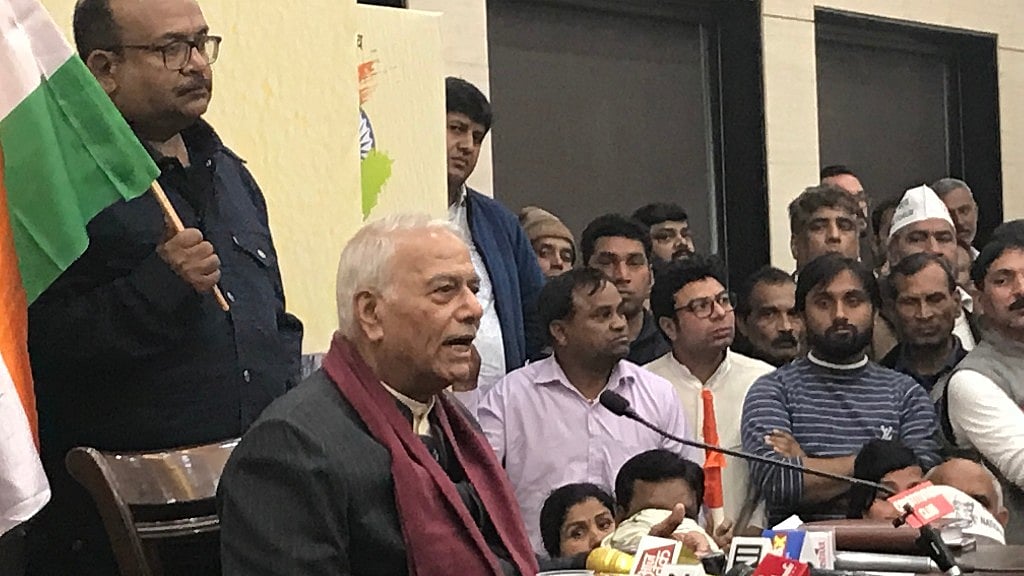 Senior BJP Leader Yashwant Sinha. 
