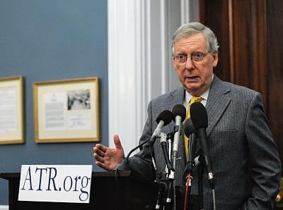 U.S. Senate Majority Leader Mitch McConnell. (File Photo: IANS)