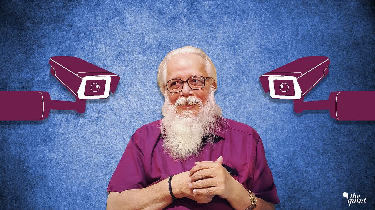 Former senior ISRO scientist Nambi Narayanan.