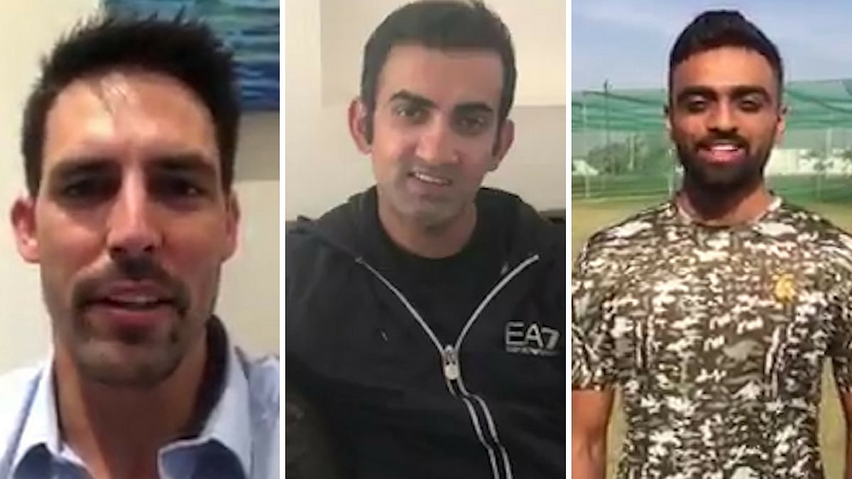 Mitchell Johnson, Gautam Gambhir, and Jaydev Unadkat.