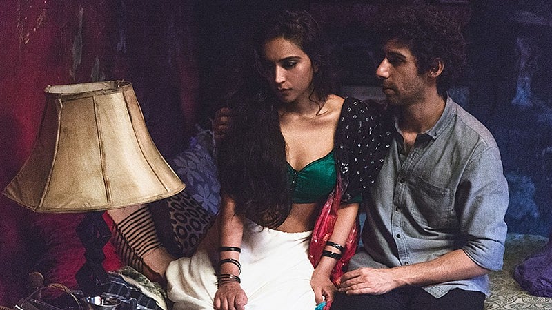 A still from <i>Teen aur Aadha</i>.