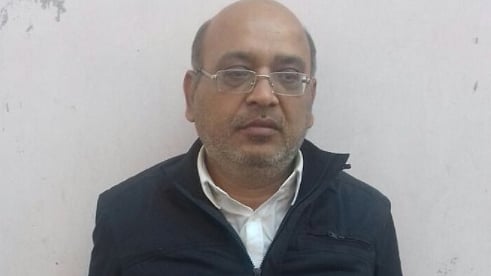 Owner of the factory, Manoj Jain.