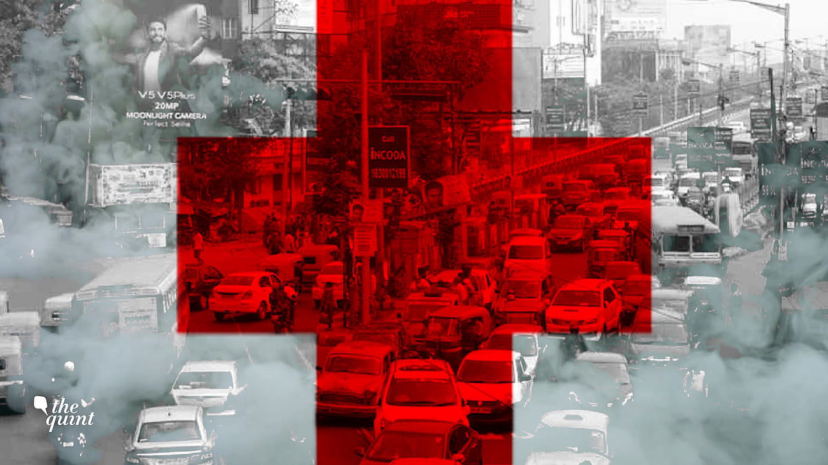 <b>The Quint </b>went around hospitals in Kolkata, measuring the ambient air quality around these facilities to check if they meet the standards prescribed by the World Health Organisation.