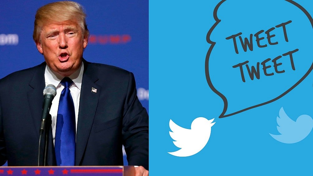 Twitter says it will not block world leaders, in responses to users demanding that the company get rid of his account. 