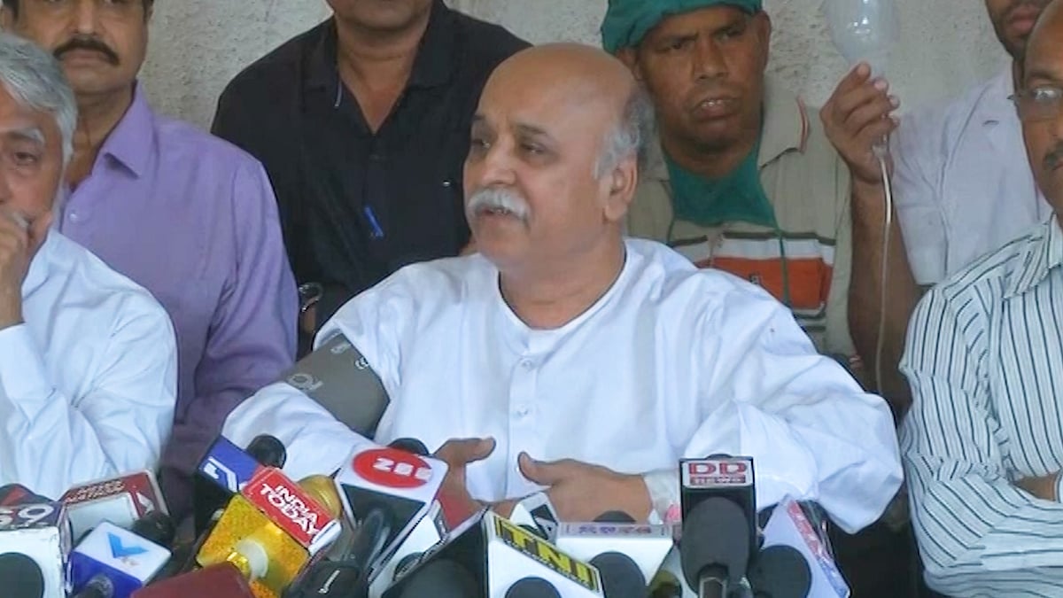 Vishwa Hindu Parishad leader Pravin Togadia