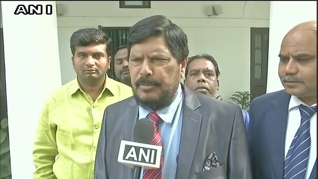MoS for Social Justice and Empowerment Ramdas Athawale.