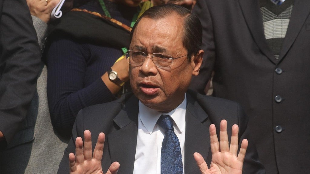 Chief Justice of India Ranjan Gogoi.