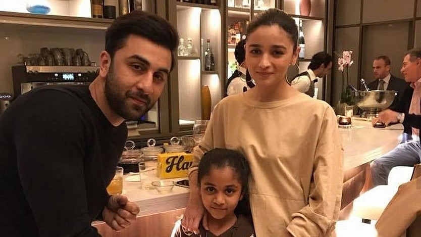 Ranbir Kapoor and Alia Bhatt in Tel Aviv. 