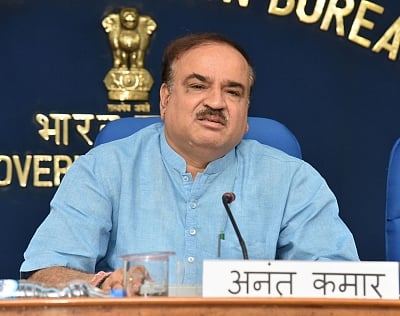 A File photo of Ananth Kumar