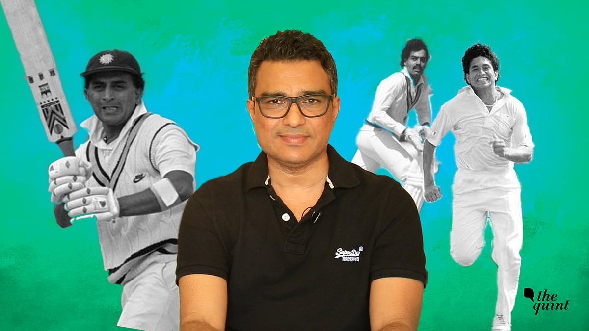 Sunil Gavaskar, Sanjay Manjrekar, Dilip Vengsarkar and Sachin Tendulkar.