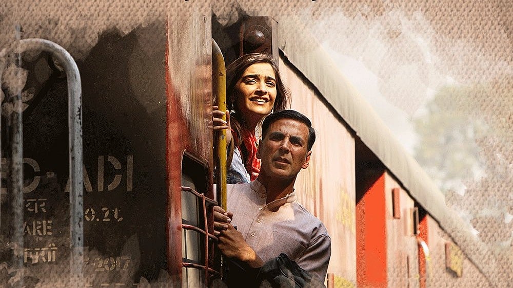 Sonam Kapoor and Akshay Kumar in ‘PadMan’. 