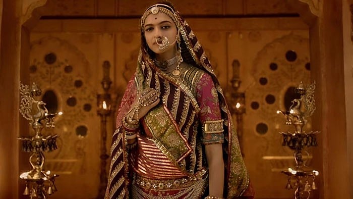 Deepika Padukone in a still from <i>Padmaavat</i>. 