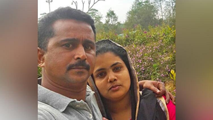 Nashida and her husband Thaha.