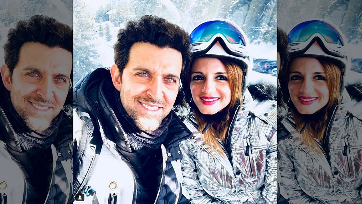 Sussanne Khan wishes her sunshine Hrithik Roshan.