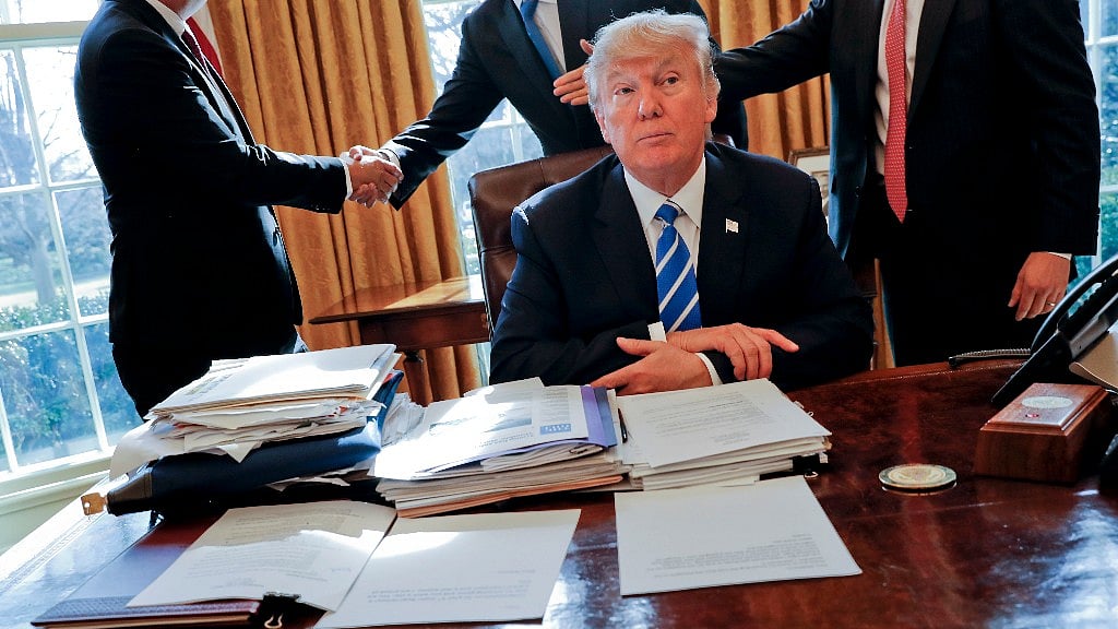 US President Donald Trump. 