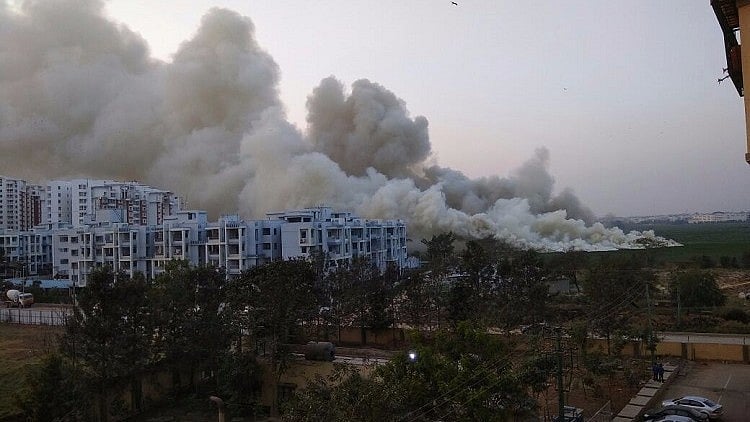 The fire at Bellandur lake kept hundreds of residents in south-east Bengaluru on tenterhooks.