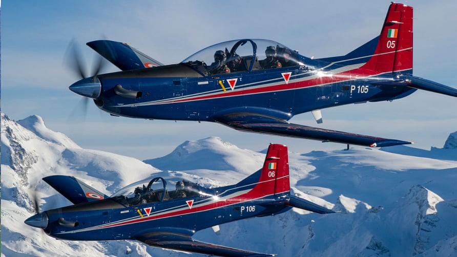Pilatus PC-7 Mark II aircraft. 
