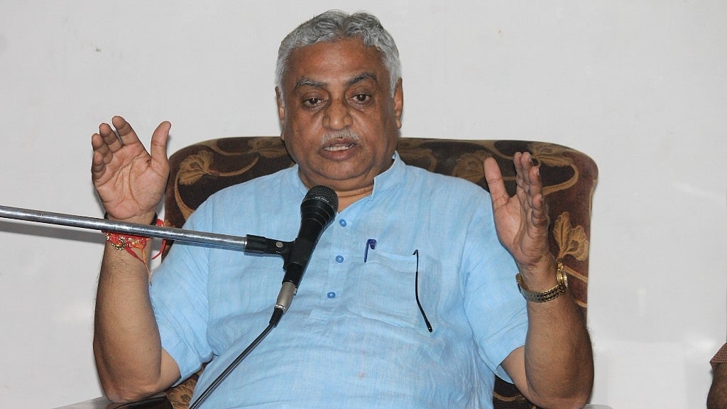 RSS leader Manmohan Vaidya. 
